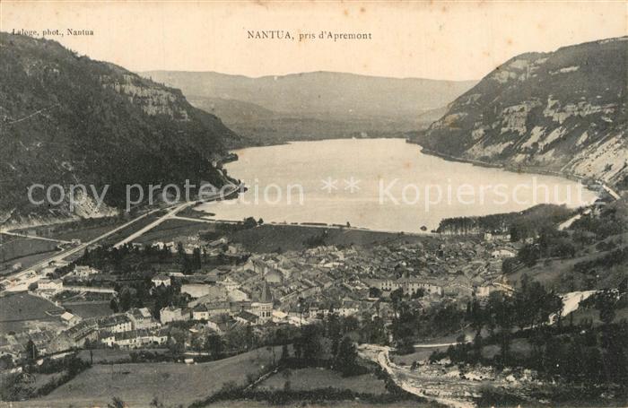 Nantua Panorama Lac Montagnes