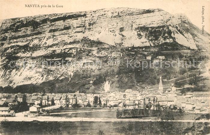 Nantua Vue prise de la Gare