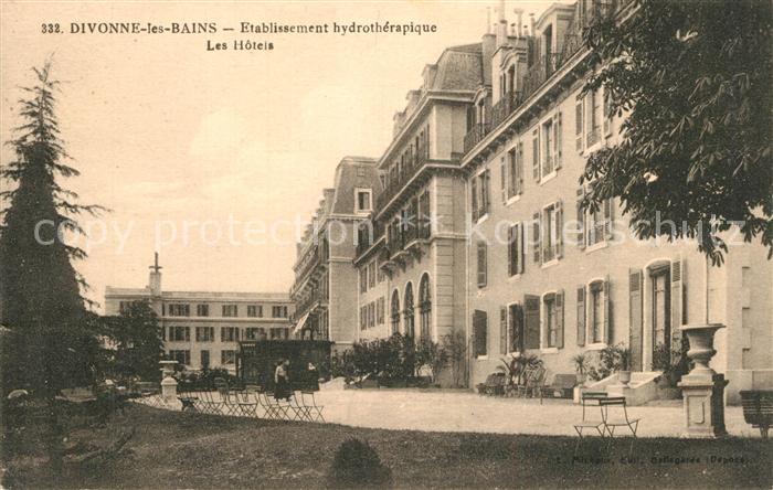 Divonne-les-Bains Etablissement hydrothérapique Hotels