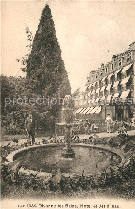 Divonne-les-Bains Hotel et Jet d_eau