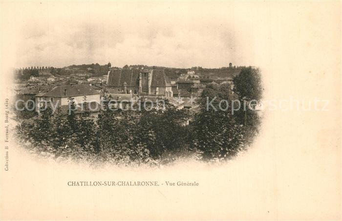 Chatillon-sur-Chalaronne Vue Generale