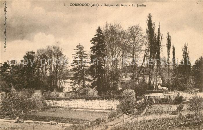 Corbonod Hospice de Grex Jardin