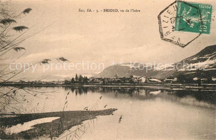 Briord Vu de l'Isère