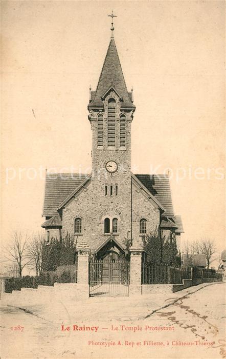 Le Raincy Temple Protestant