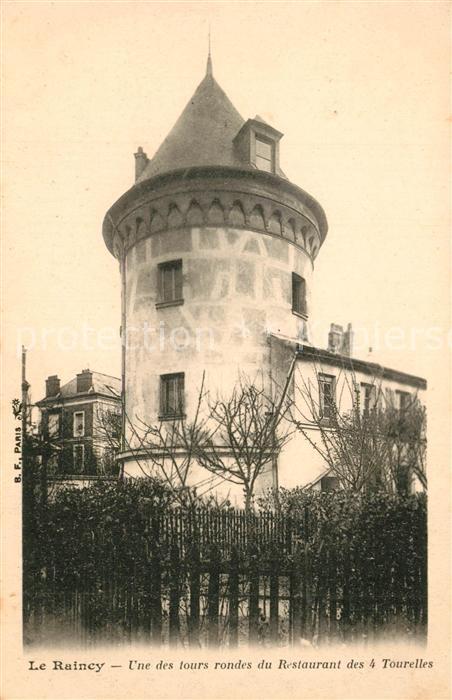 Le Raincy Tour du Restaurant des 4 Tourelles
