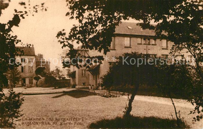 Romainville Maison des Retraites