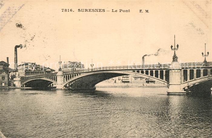 Suresnes Pont sur la Seine