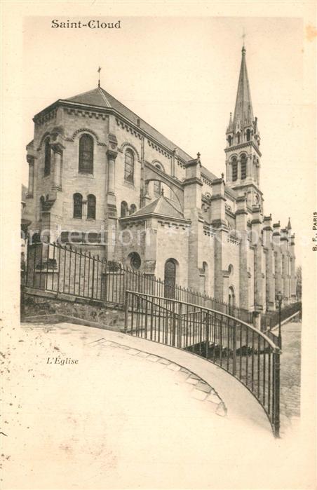 Saint-Cloud Paris Eglise Kirche