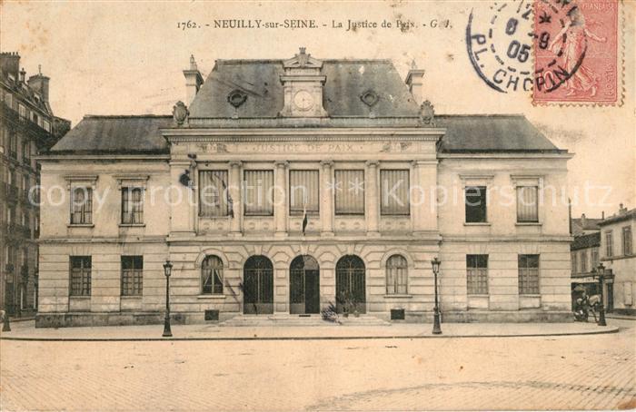 Neuilly-sur-Seine La Justice de Paix