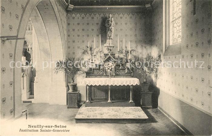 Neuilly-sur-Seine Institution Sainte Genevieve intérieur