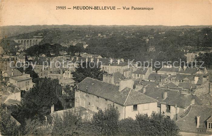 Bellevue Meudon Vue panoramique