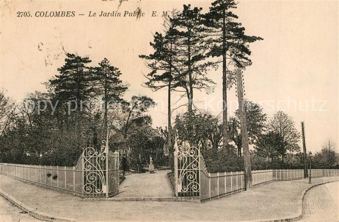 Colombes Jardin Public
