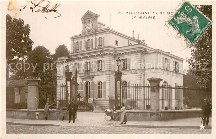 Boulogne-sur-Seine Bilancourt La Mairie