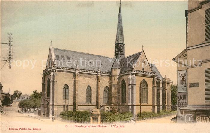 Boulogne-sur-Seine Bilancourt Eglise