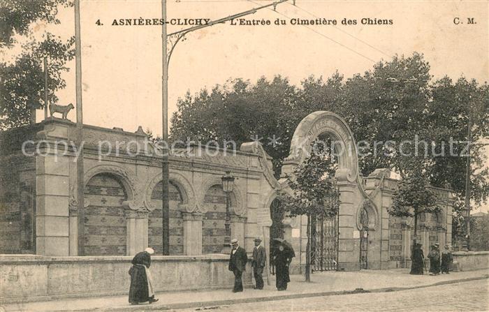 Clichy-Asnieres Entrée du Cimetière des Chiens
