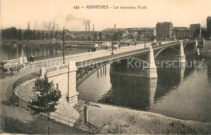 Asnieres-sur-Seine Le nouveau Pont