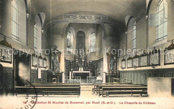 Rueil-Malmaison Institution Saint Nicolas de Buzenval Chapelle du Chateau