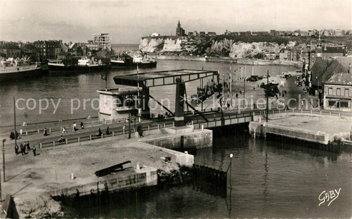 Dieppe 76 Le Port et le nouveau Pont