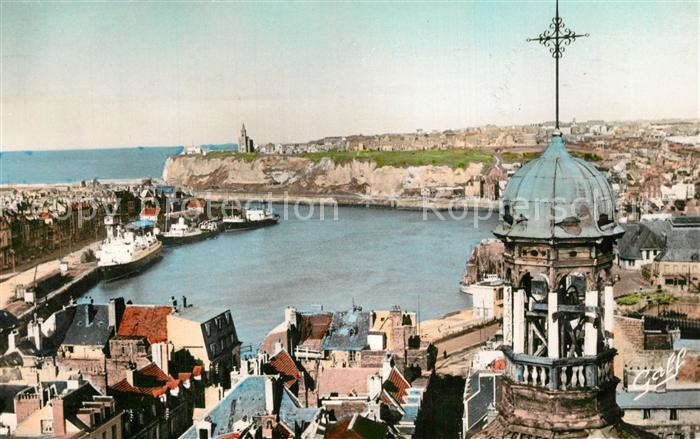 Dieppe 76 Vue Generale prise du haut de Saint Jac