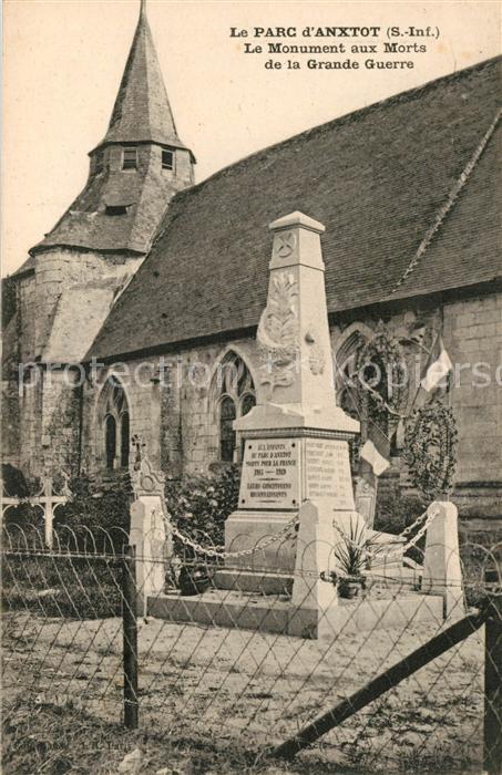 Parc-d Anxtot Monument aux Morts de la Grande Guerre Kriegerdenkmal 1. Weltkrieg