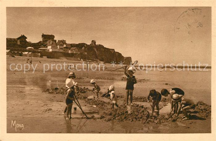 Quiberville Une partie sur le sable Plage
