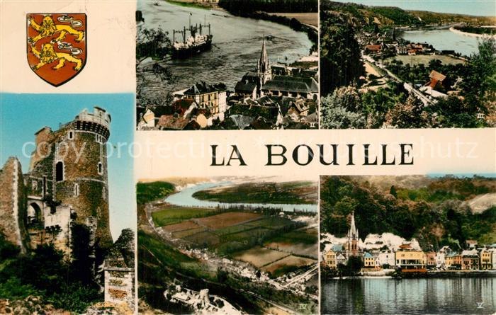 La Bouille 76 Chateau Robert le Diable Boucle de la Seine