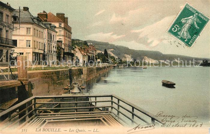 La Bouille 76 Les Quais