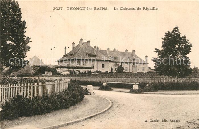 Thonon-les-Bains Chateau de Ripaille