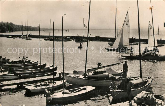 Thonon-les-Bains Le Port et la Pointe d Yoire Lac Leman