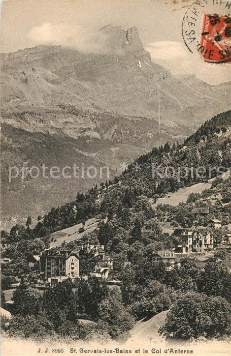 Saint-Gervais-les-Bains Panorama et Col d_Anterne Alpes