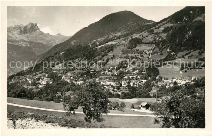 Saint-Gervais-les-Bains Vue Generale Gare du Téléphérique et Tête Noire Alpes