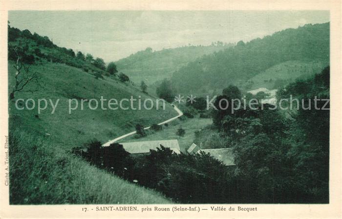 Saint Adrien Rouen Panorama Vallee du Becquet