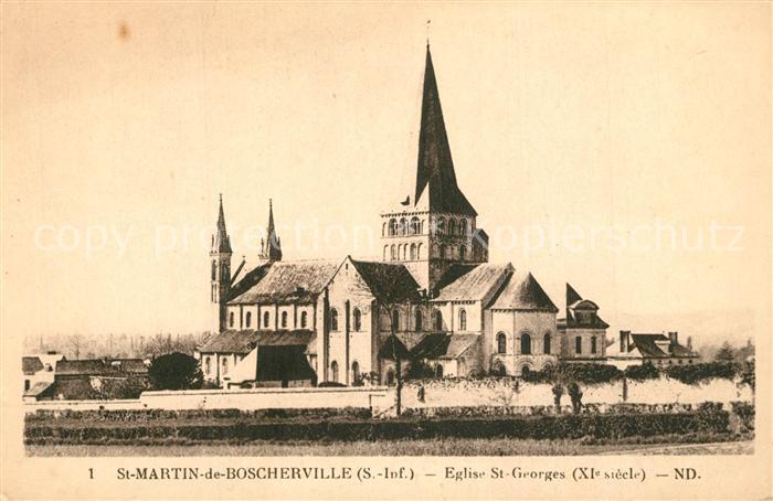 Saint-Martin-de-Boscherville Eglise Saints Georges