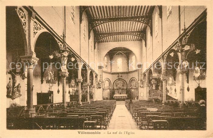 Villemomble La nef de l'Eglise