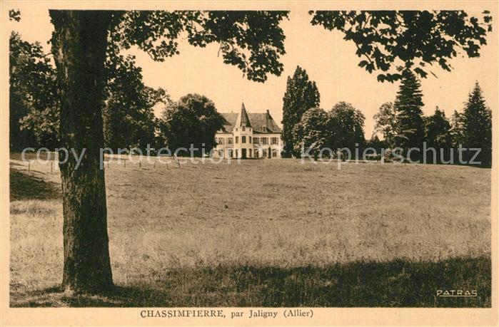 Jaligny-sur-Besbre Chateau Chassimpierre
