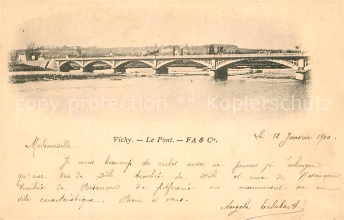 Vichy Allier Le Pont