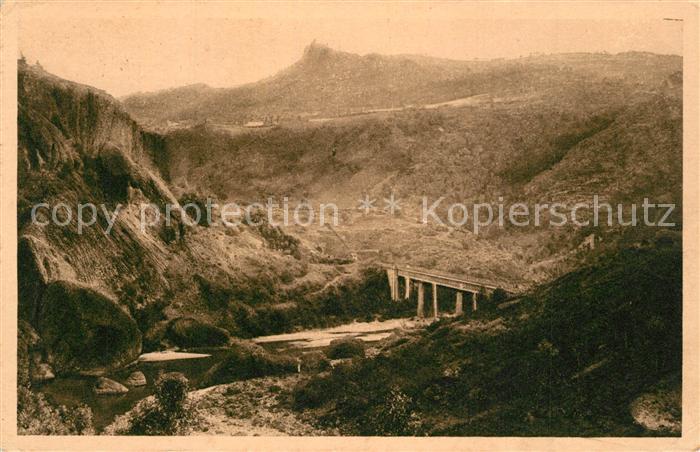Rochegude Allier Panorama Vallee de l'Allier La Région du Velay