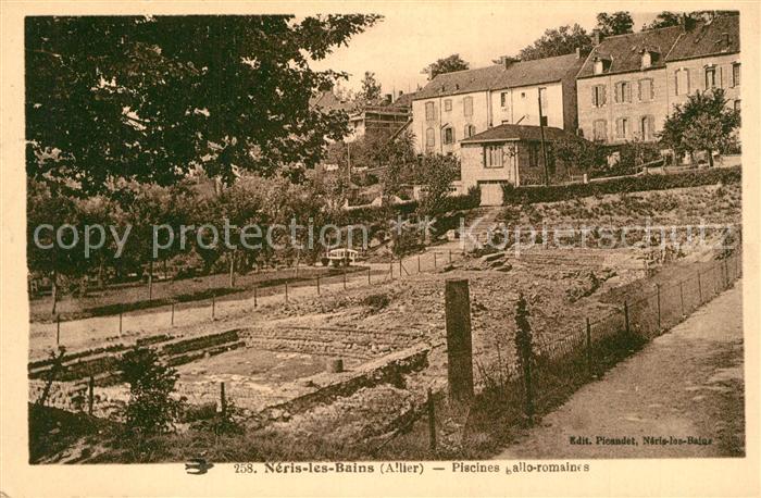 Neris-les-Bains Piscines gallo romaines