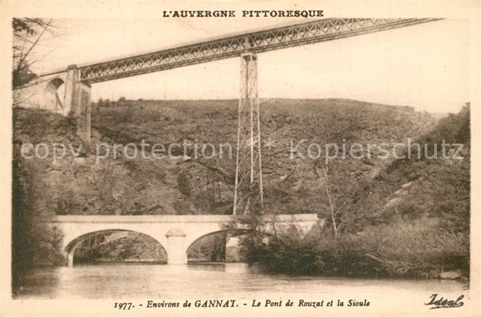 Gannat Pont de Rouzat et la Siuole