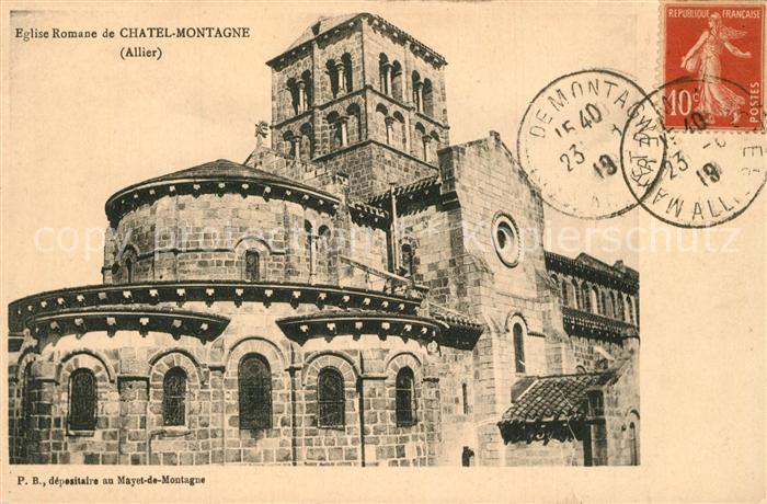 Chatel-Montagne Eglise Romane