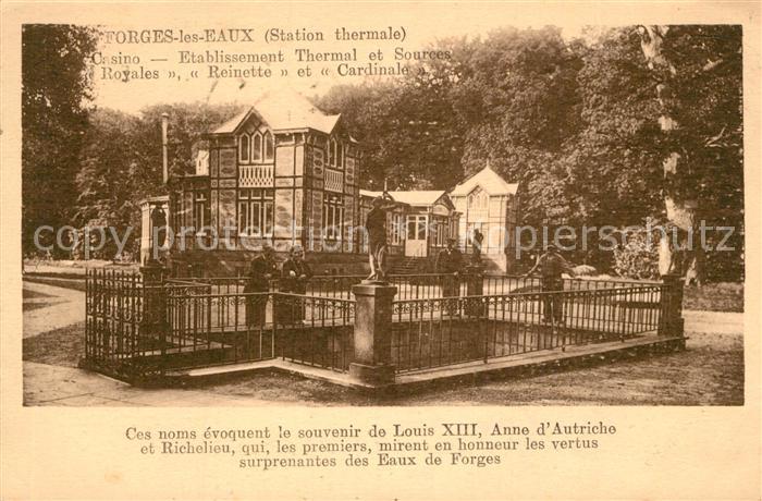 Forges-les-Eaux Station thermale Casino Etablissement Thermal et Sources Royales