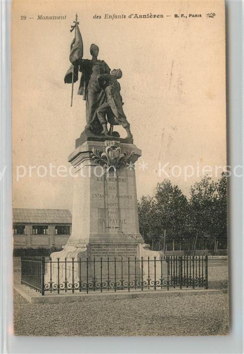 Asnieres-sur-Seine Monument des Enfants