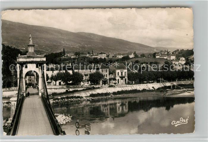 Seyssel Ain Vue Generale côte Ain Pont