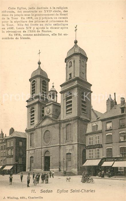 Sedan Ardennes Eglise Saint Charles
