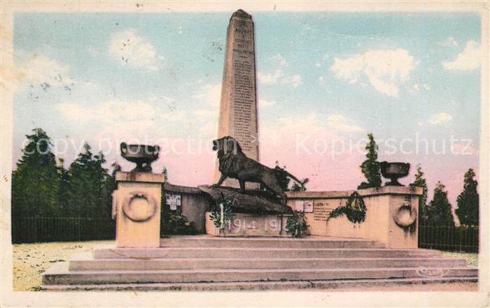 Rocroi Le Monument aux Morts 1914 bis 18