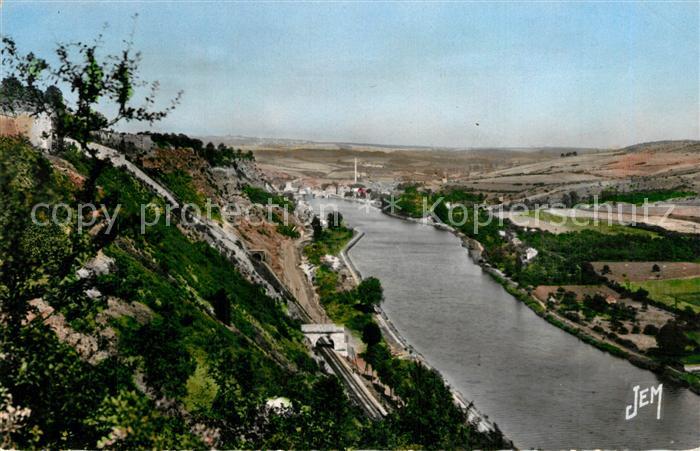 Givet Ardennes La Meuse prise de Charlemont
