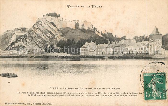 Givet Ardennes Le Fort de Charlemont