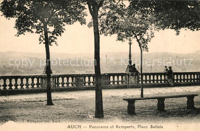 Auch Gers Panorama et Remparts Place Salinis