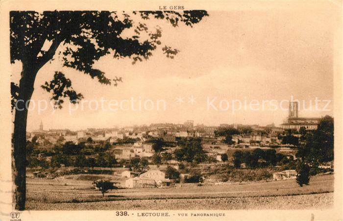 Lectoure Vue panoramique