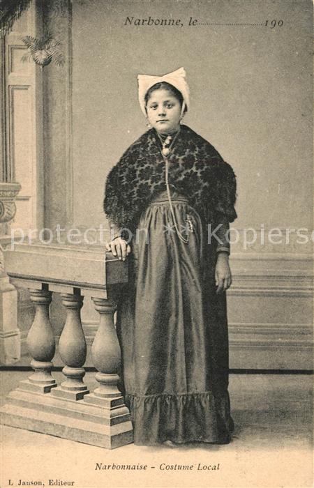 Narbonne Aude Narbonnaise Costume local